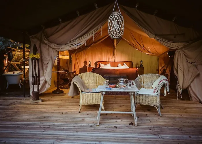 Moselglamping Luxussátor Traben-Trarbach