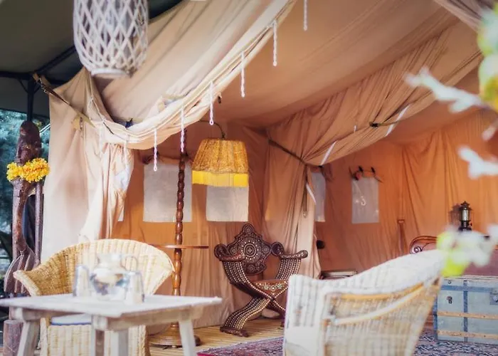 Luxussátor Moselglamping *