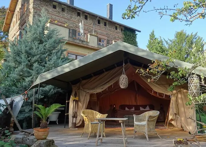 Moselglamping Luxussátor Traben-Trarbach