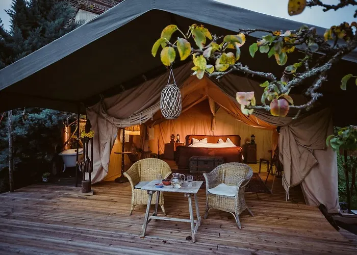 Luxussátor Moselglamping Traben-Trarbach